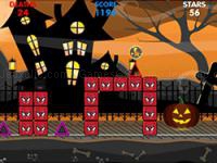 Jeu mobile Halloween geometry dash