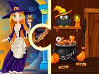 Witchs house halloween puzzles
