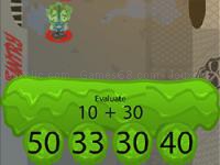 Jeu mobile Zombie math