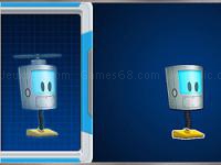 Jeu mobile Blaze robot builder