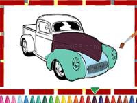 Hot rod coloring