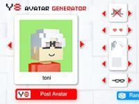 Jeu mobile Y8 avatar generator