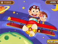 Kids plane hidden stars