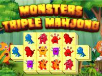 Jeu mobile Monster triple mahjong