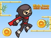 Jeu mobile Ninja jump mini game