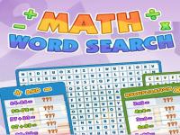 Jeu mobile Math word search
