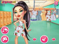 Jeu mobile Nerd vs popular fashion dolls