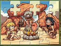 Caveman jigsaw