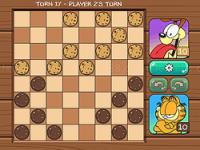 Jeu mobile Garfield: checkers