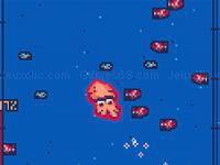 Squid! escape! fight!