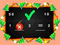 Jeu mobile Xmas math
