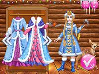 Jeu mobile Snegurochka - russian ice princess