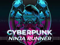 Jeu mobile Cyberpunk ninja runner