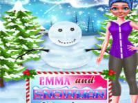 Jeu mobile Emma and snowman christmas