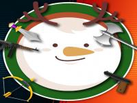 Kick the snowman xmas