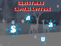 Jeu mobile Christmas capital letters