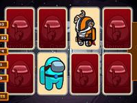 Jeu mobile Among us memory