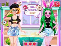 Jeu mobile Blonde princess artist spell factory