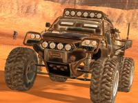 Jeu mobile Martian driving