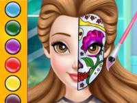 Jeu mobile Princess face painting trend