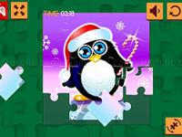 Jeu mobile Christmas penguin puzzle