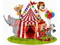 Jeu mobile Party animals jigsaw