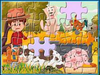 Farm animal jigsaw