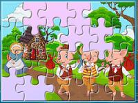 Pig family jigsaw