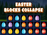 Jeu mobile Easter blocks collapse