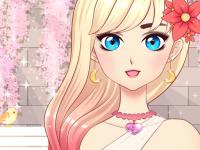 Jeu mobile Anime girls fashion makeup dress up