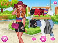 Jeu mobile Design my spring look