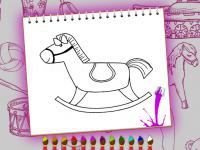 Jeu mobile Coloring book toy shop