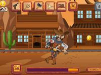 Jeu mobile Kick the cowboy