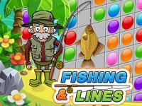 Jeu mobile Fishing and lines