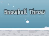 Jeu mobile Snowball throw