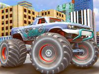 Jeu mobile Monster truck stunt driving simulation