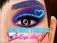 Jeu mobile Incredible princess eye art