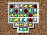 Jeu mobile Minecraft match three!