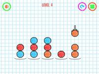Jeu mobile Ball sort paper note