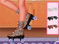 Jeu mobile Insta girls design my roller skates