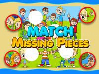 Jeu mobile Match missing pieces kids educational game