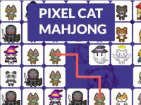 Jeu mobile Pixel cat mahjong