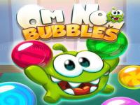 Jeu mobile Om nom bubbles