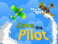 Jeu mobile Save the pilot airplane html5 shooter game