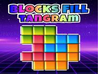 Jeu mobile Blocks fill tangram puzzle