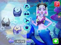 Jeu mobile Mermaid underwater sand castle deco