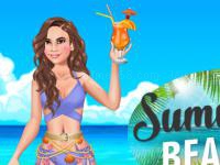 Jeu mobile Summer beach girl
