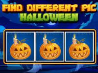 Jeu mobile Find different pic halloween