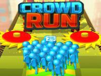 Jeu mobile Crowd run 3d