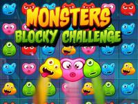 Jeu mobile Monsters blocky challenge